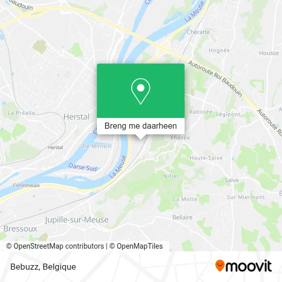 Bebuzz kaart