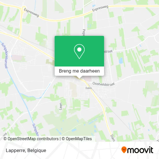 Lapperre kaart