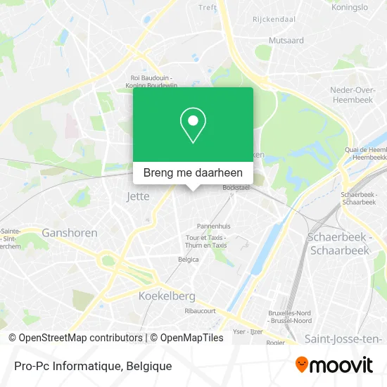 Pro-Pc Informatique kaart
