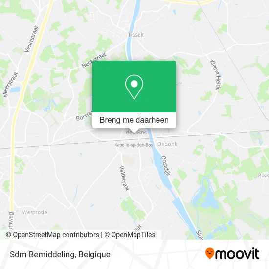 Sdm Bemiddeling kaart