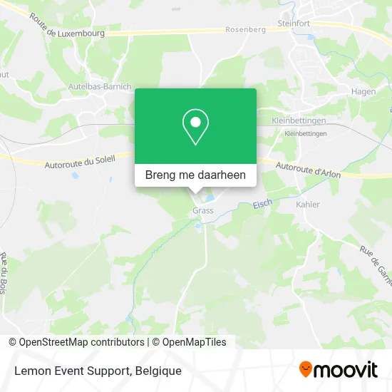 Lemon Event Support kaart