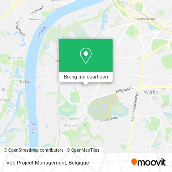 Vdb Project Management kaart