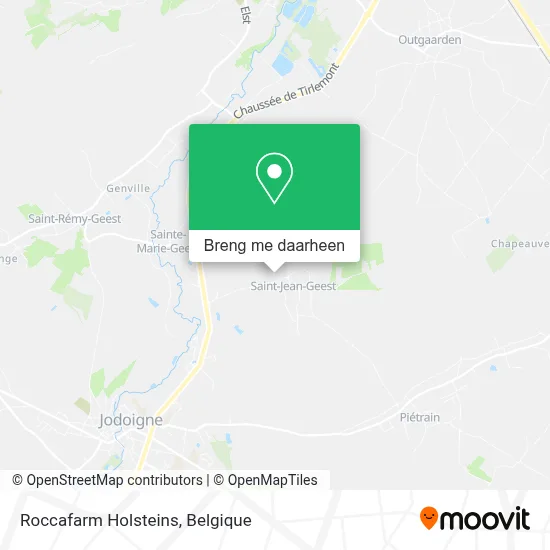 Roccafarm Holsteins kaart