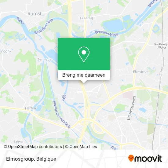 Elmosgroup kaart