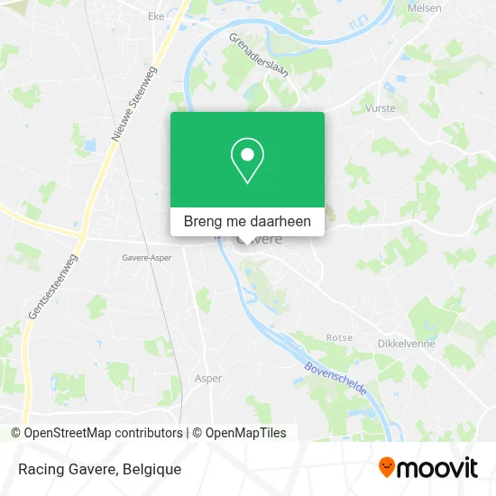 Racing Gavere kaart