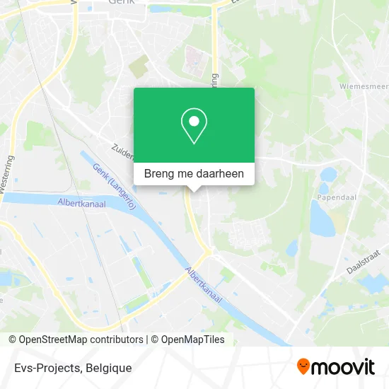 Evs-Projects kaart