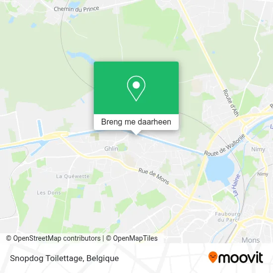 Snopdog Toilettage kaart