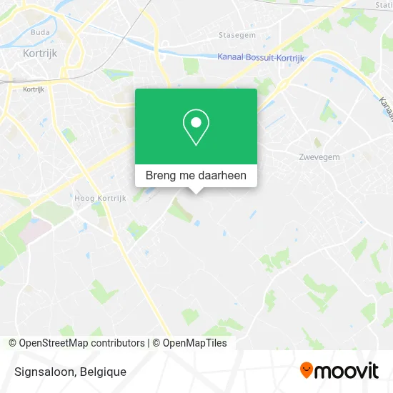Signsaloon kaart
