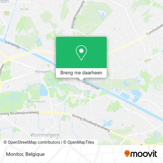 Monitor kaart