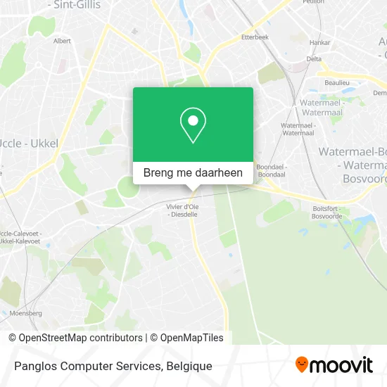 Panglos Computer Services kaart
