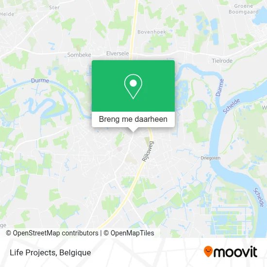 Life Projects kaart
