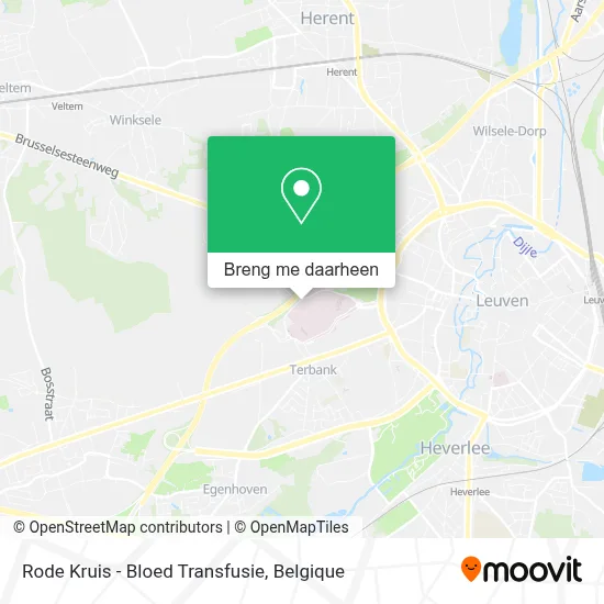 Rode Kruis - Bloed Transfusie kaart
