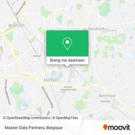 Master Data Partners kaart