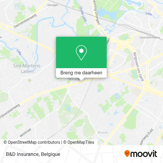B&D Insurance kaart