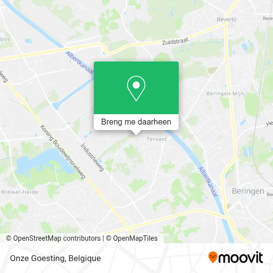 Onze Goesting kaart