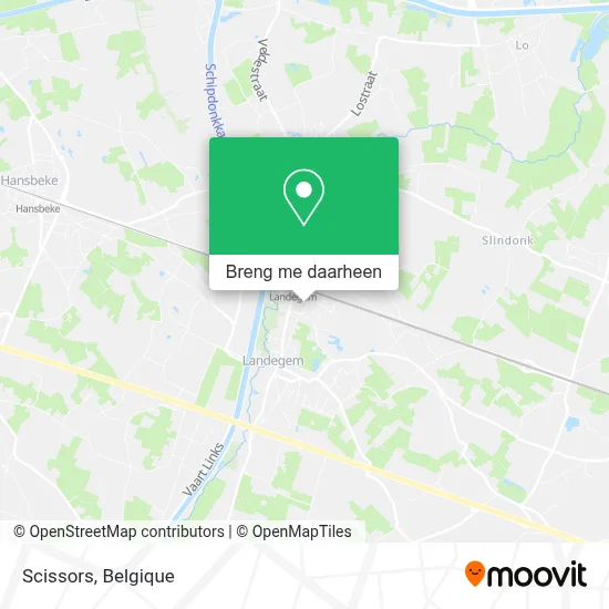 Scissors kaart
