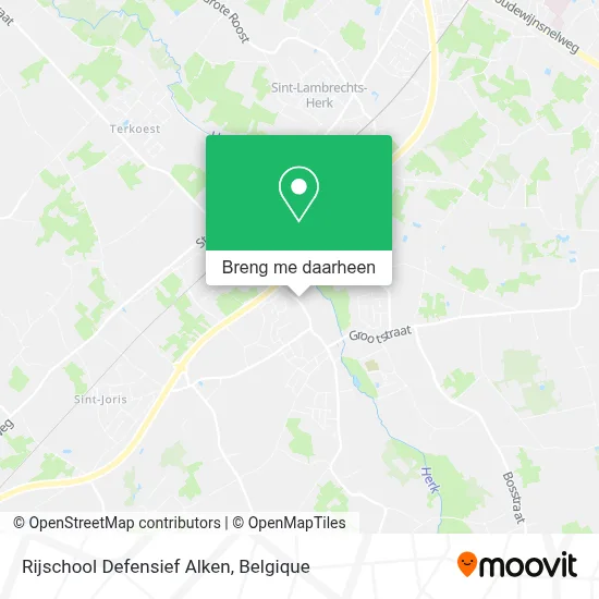 Rijschool Defensief Alken kaart