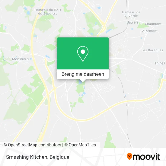 Smashing Kitchen kaart