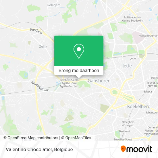 Valentino Chocolatier kaart