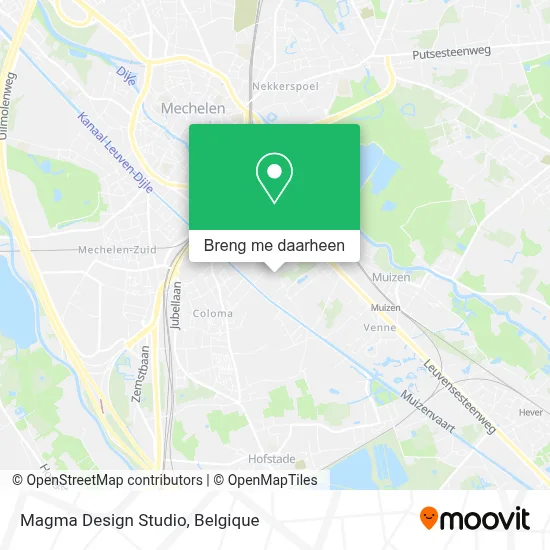 Magma Design Studio kaart