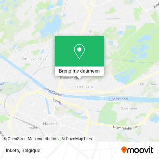 Inketo kaart