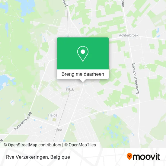Rve Verzekeringen kaart