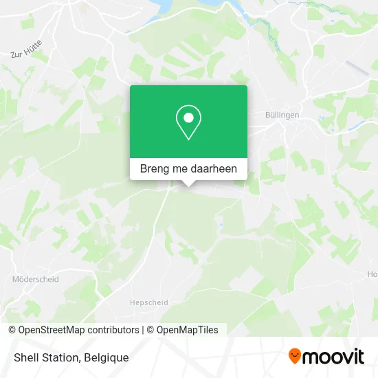 Shell Station kaart