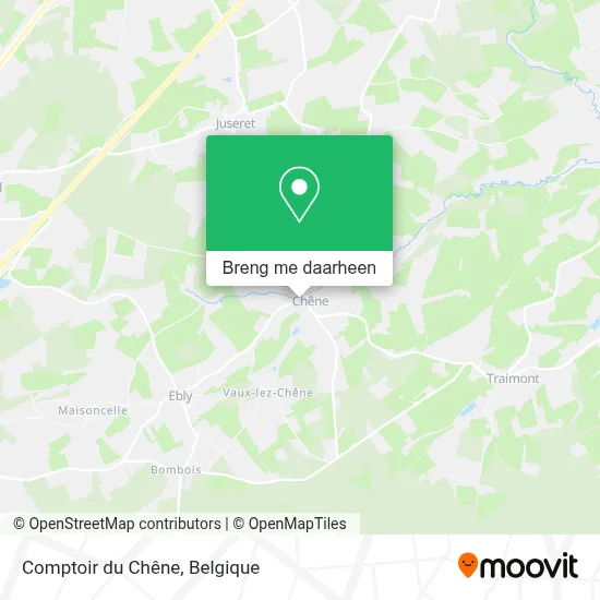 Comptoir du Chêne kaart