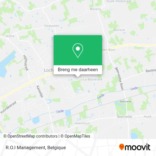 R.O.I Management kaart
