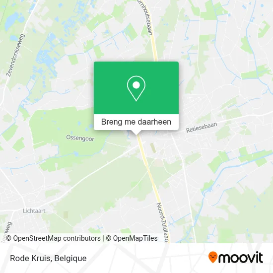 Rode Kruis kaart