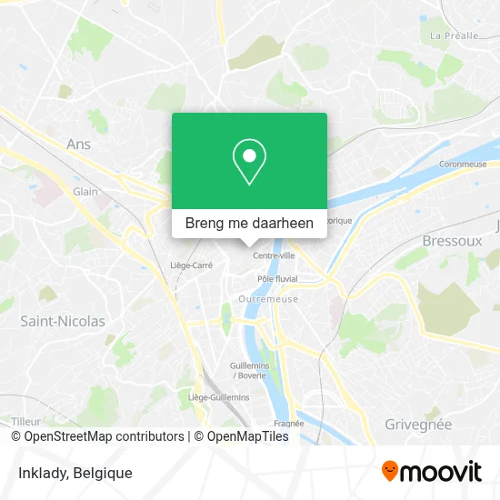 Inklady kaart