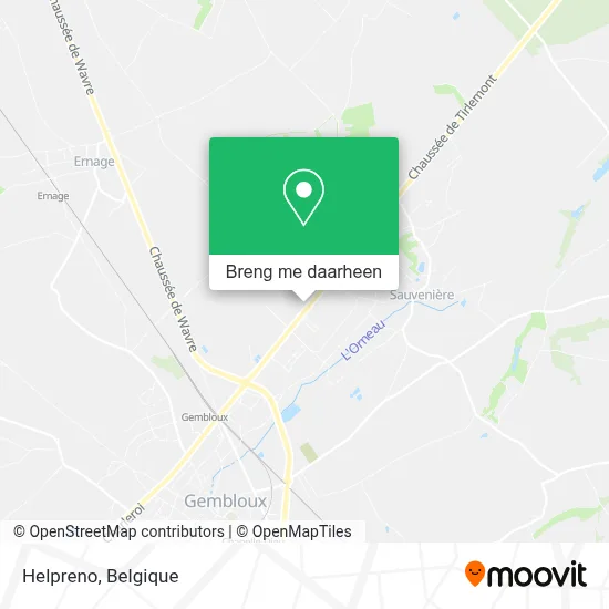 Helpreno kaart