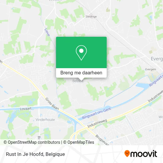 Rust In Je Hoofd kaart