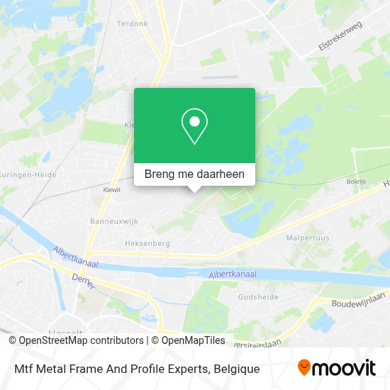 Mtf Metal Frame And Profile Experts kaart