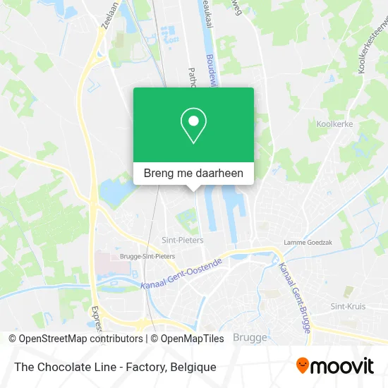 The Chocolate Line - Factory kaart