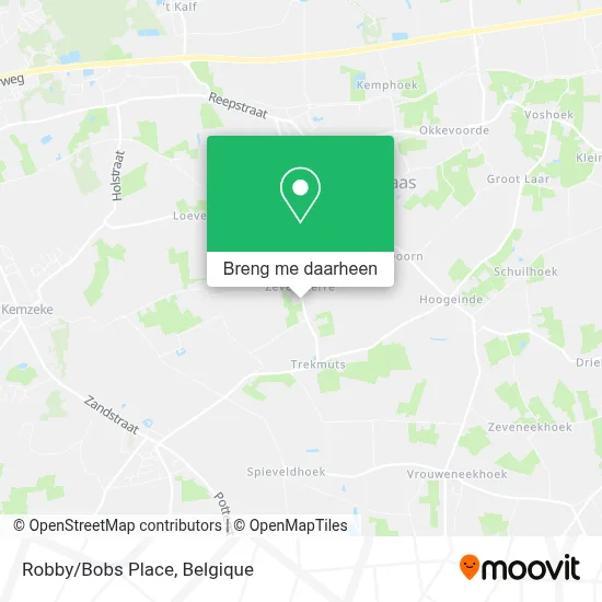 Robby/Bobs Place kaart