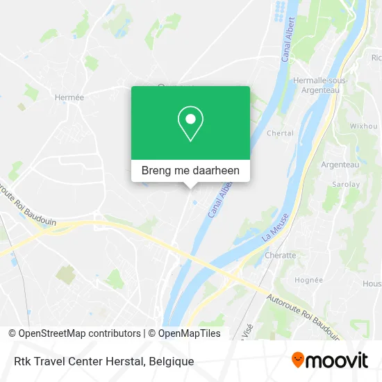 Rtk Travel Center Herstal kaart