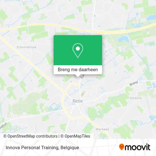Innova Personal Training kaart