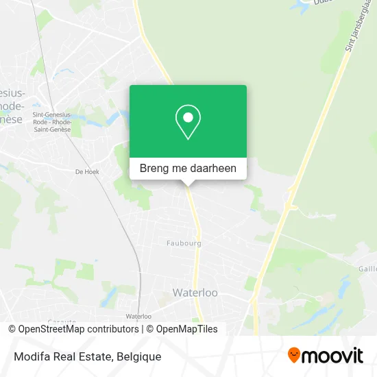 Modifa Real Estate kaart