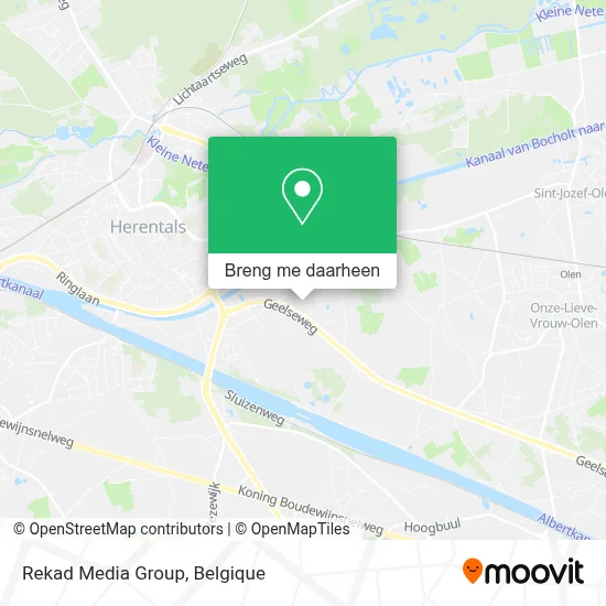Rekad Media Group kaart