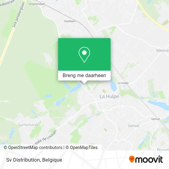 Sv Distribution kaart