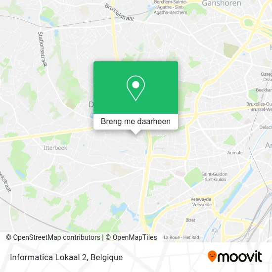 Informatica Lokaal 2 kaart