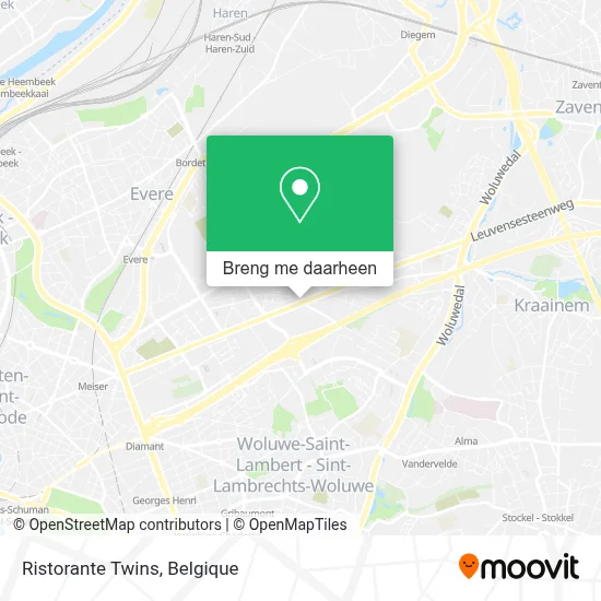 Ristorante Twins kaart