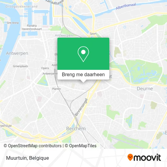 Muurtuin kaart