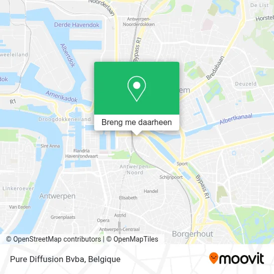 Pure Diffusion Bvba kaart