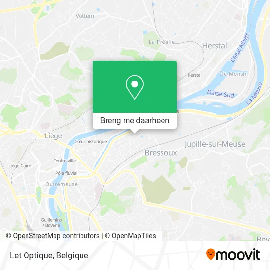 Let Optique kaart