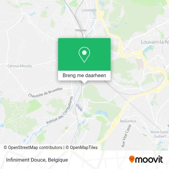 Infiniment Douce kaart
