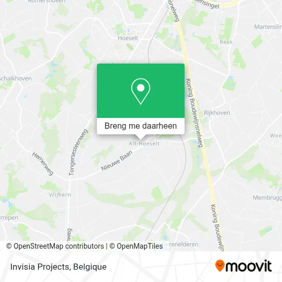 Invisia Projects kaart