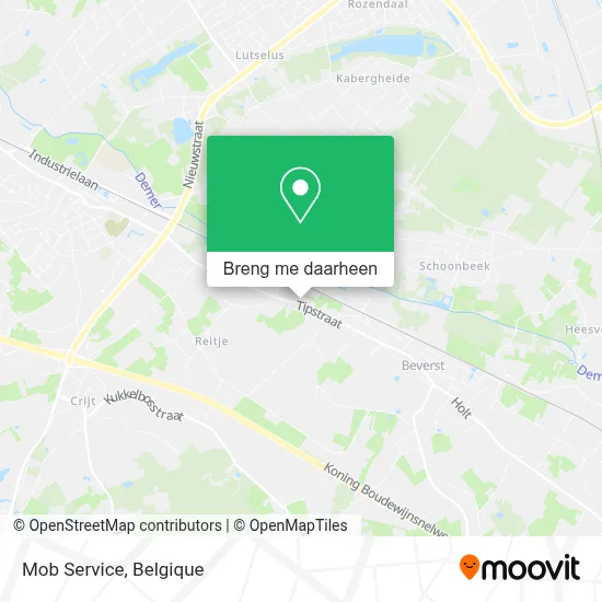 Mob Service kaart