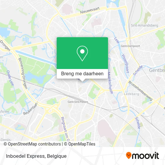 Inboedel Express kaart
